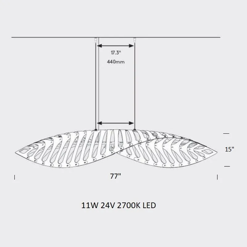 Navicula Pendant Light