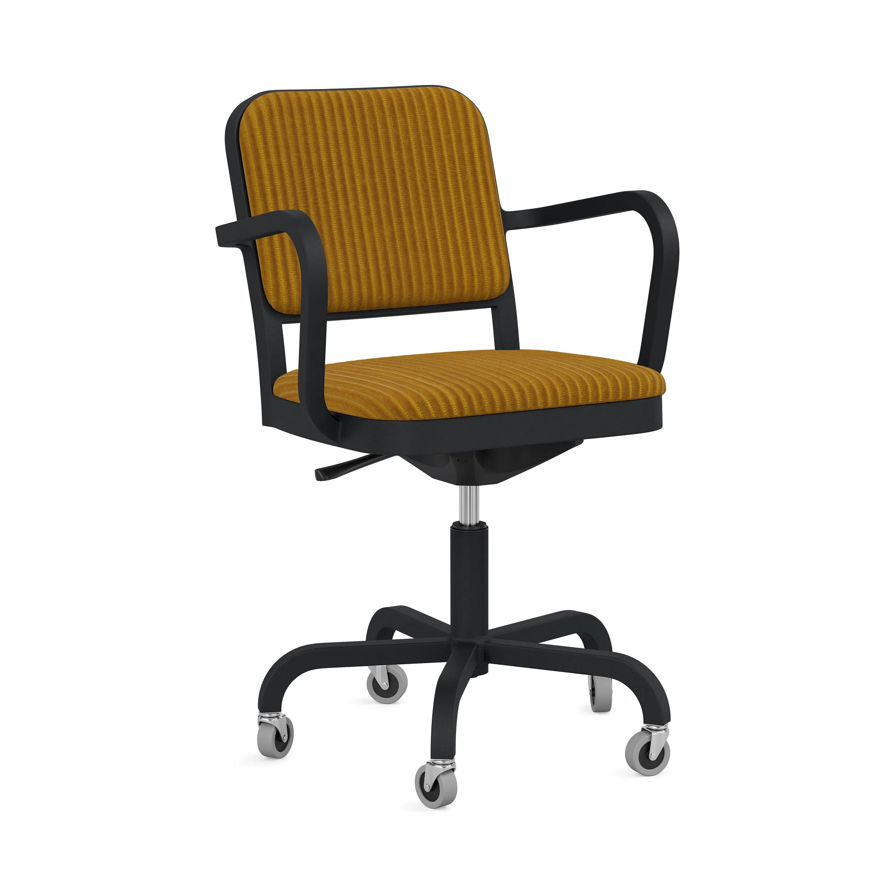 Navy Officer Swivel Armchair