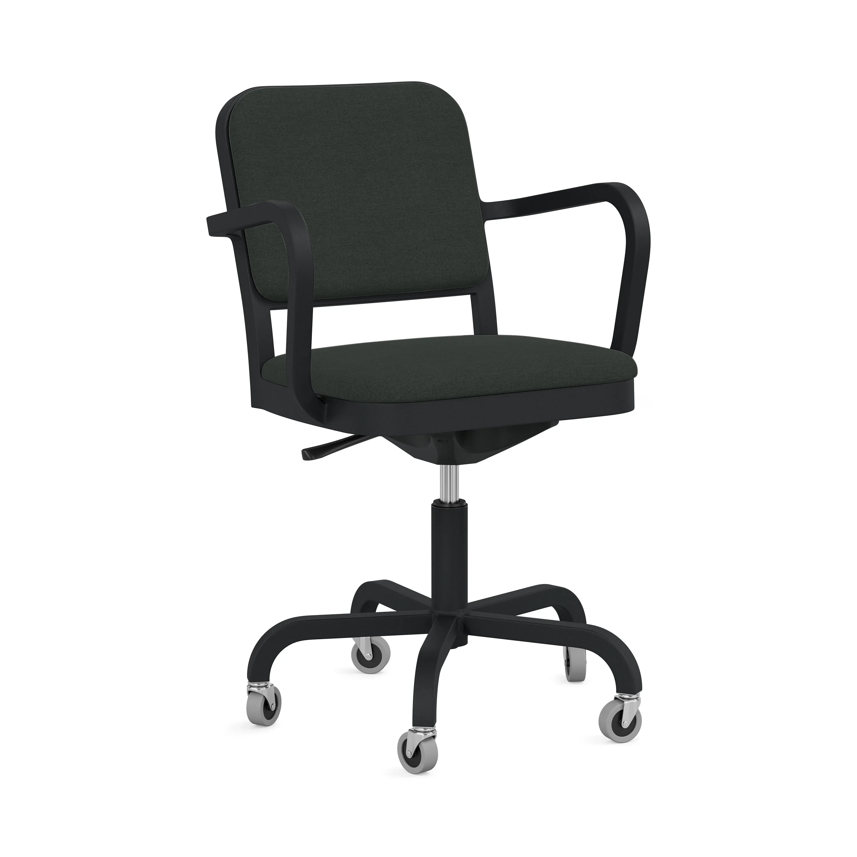 Navy Officer Swivel Armchair