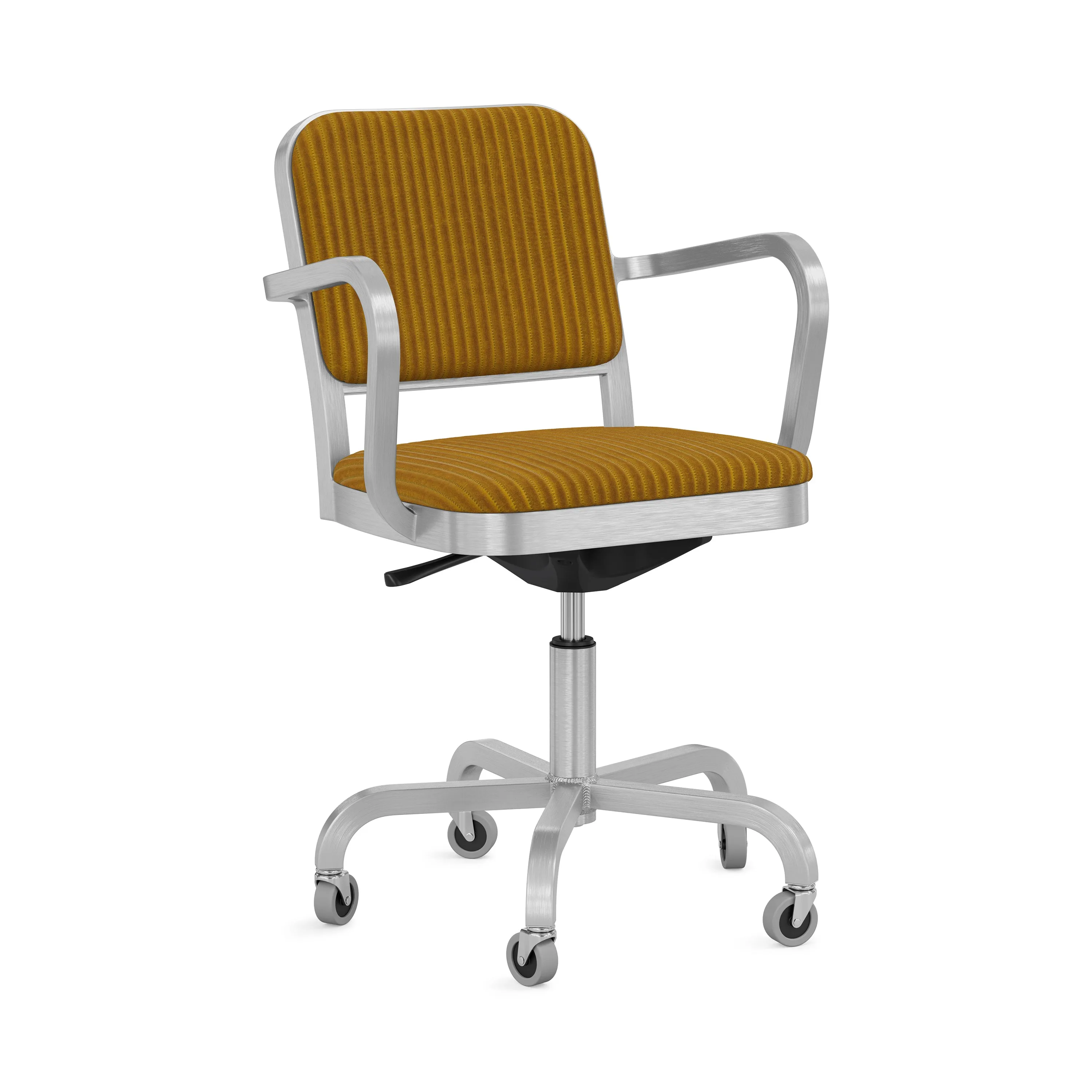 Navy Officer Swivel Armchair