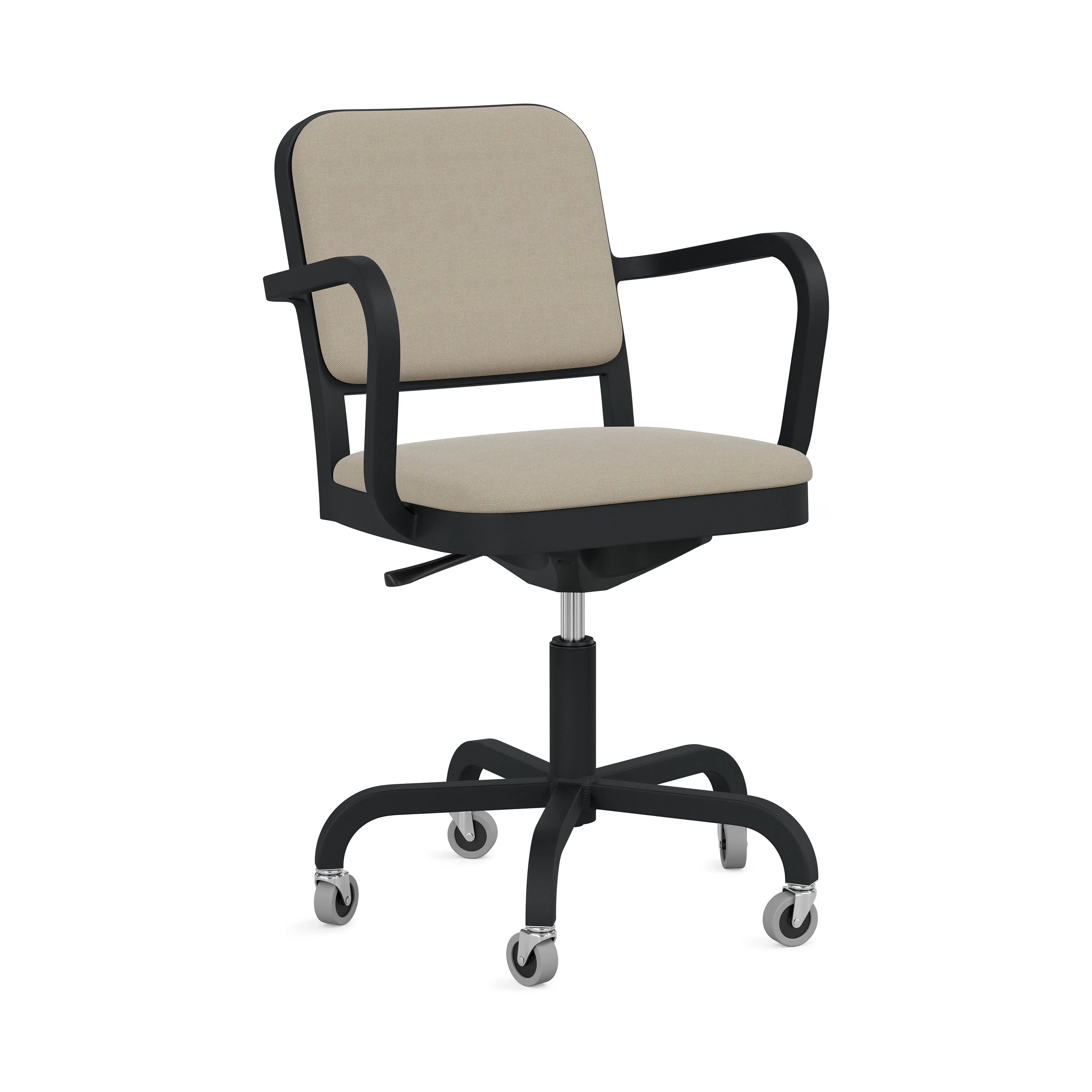 Navy Officer Swivel Armchair