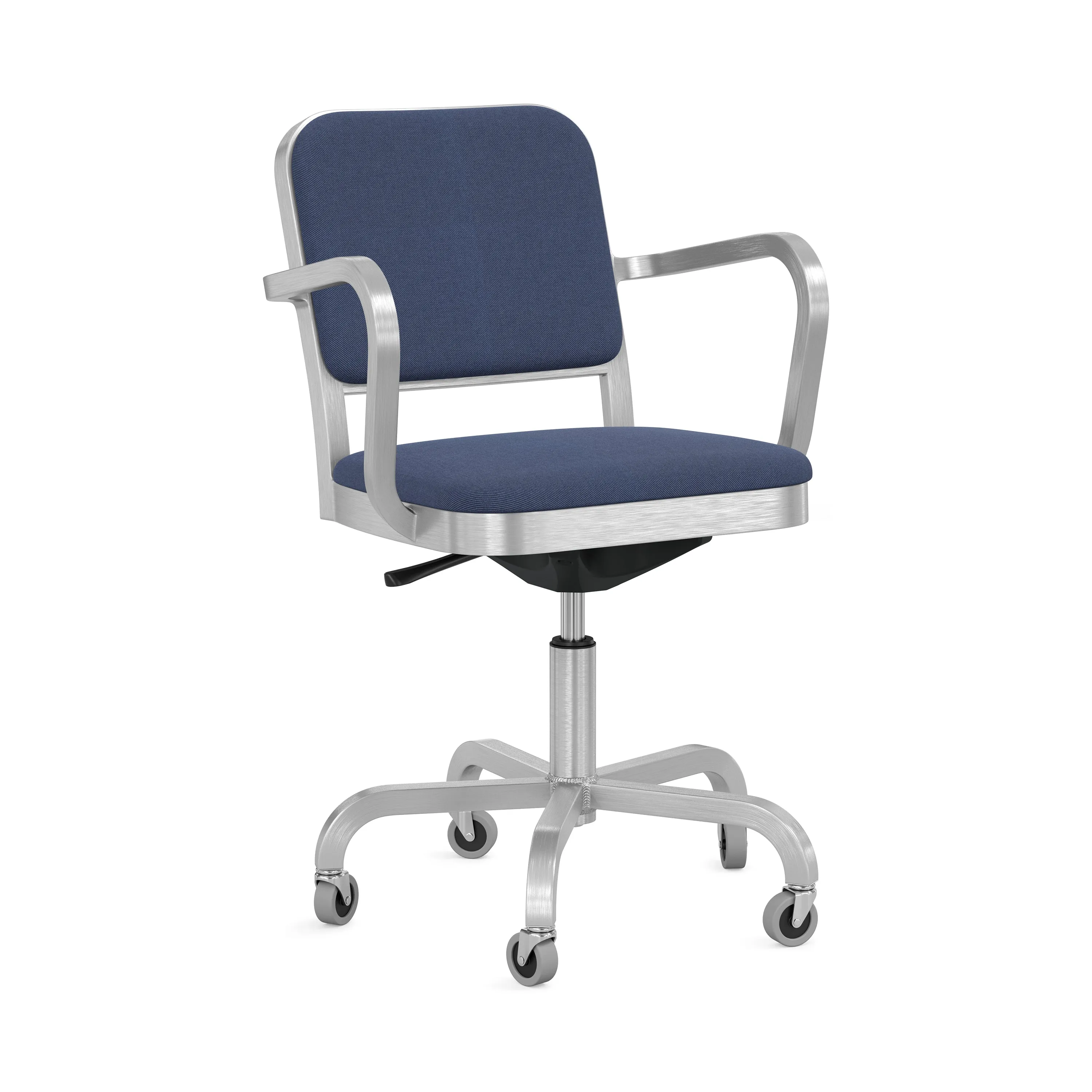 Navy Officer Swivel Armchair