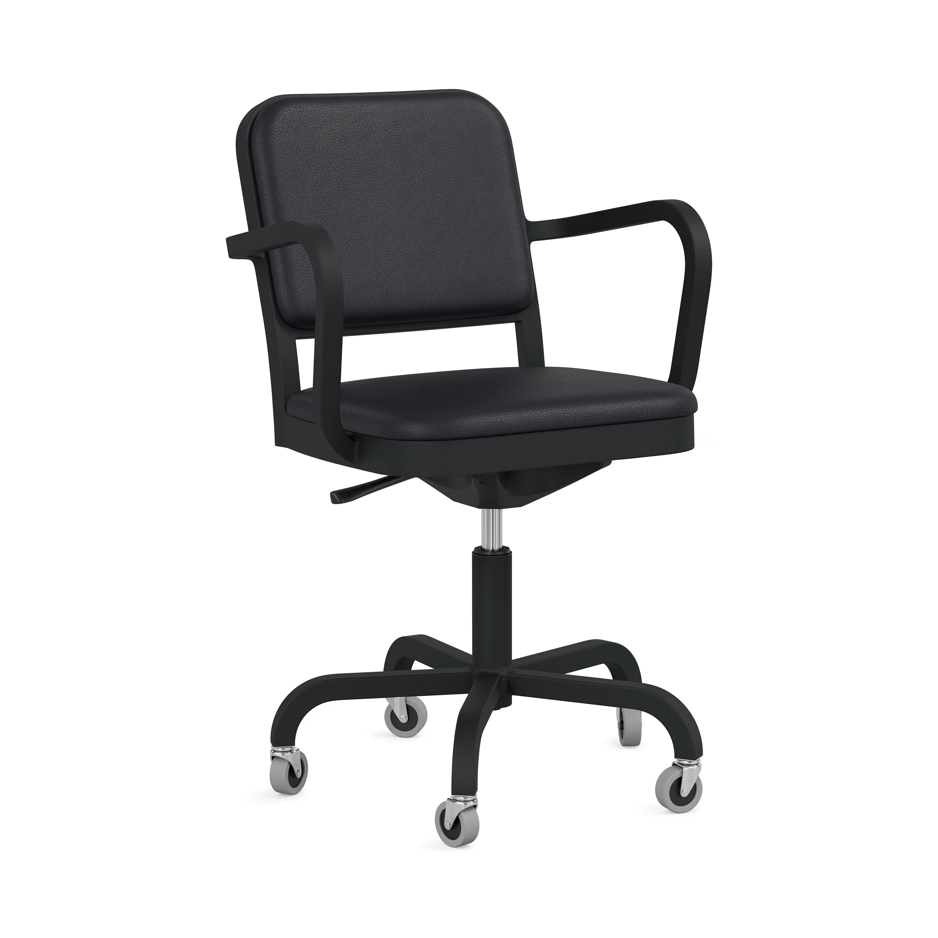 Navy Officer Swivel Armchair