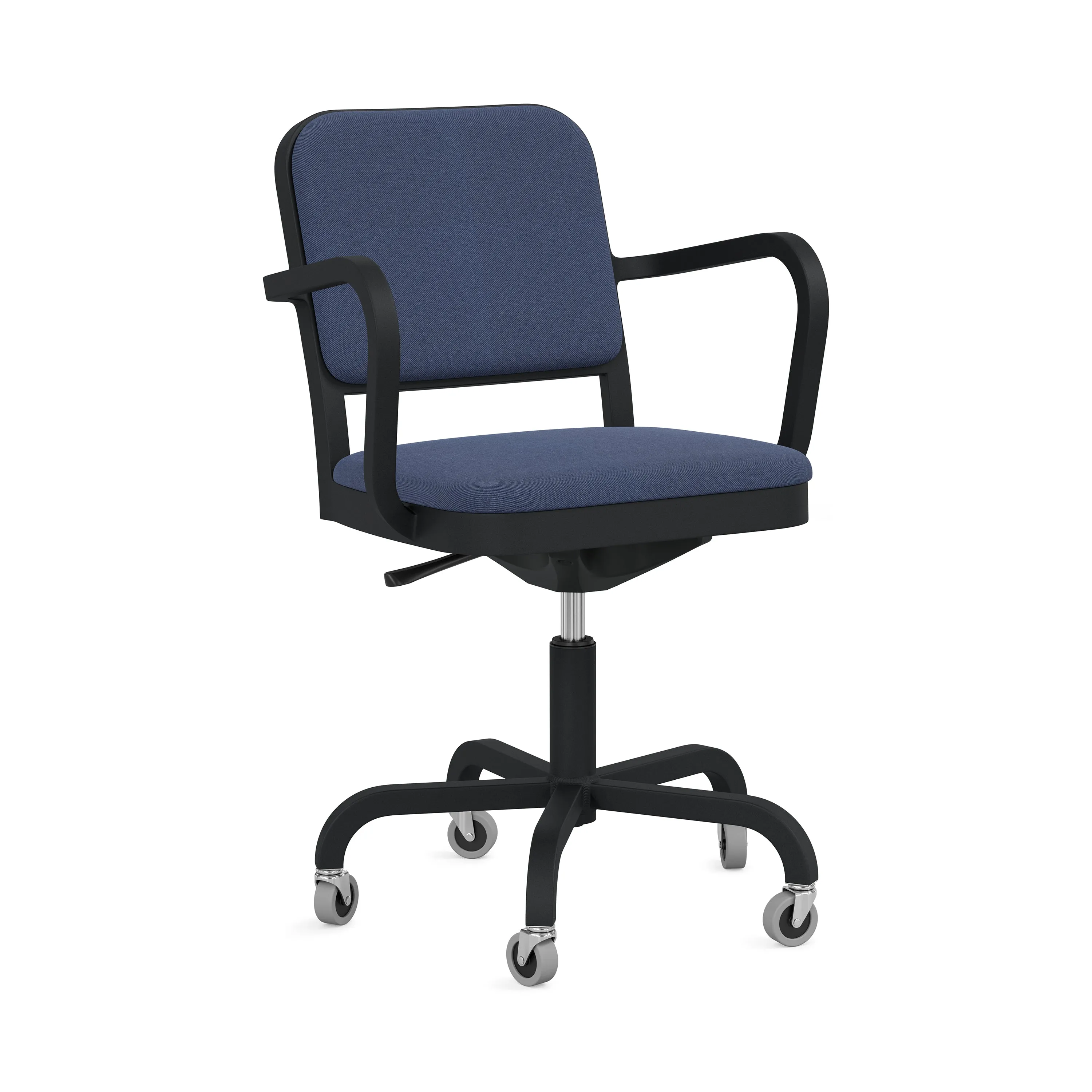 Navy Officer Swivel Armchair