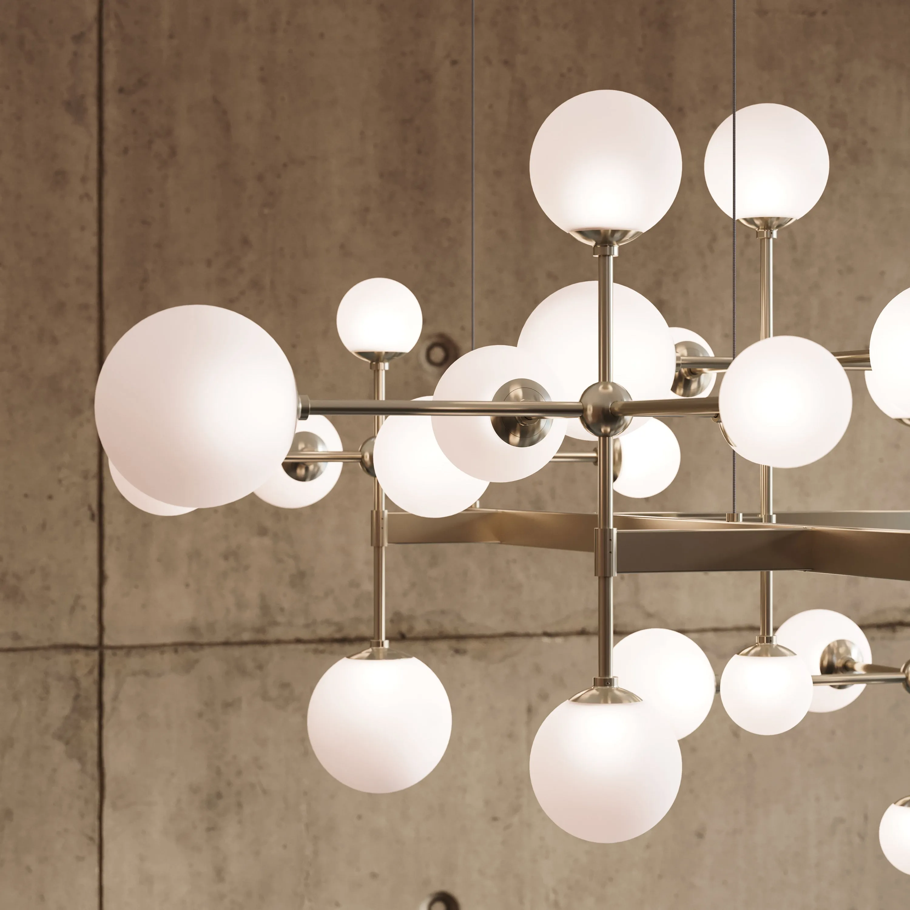 Nebula LED Bar Chandelier