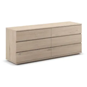 Nevada 6 Drawer Double Dresser