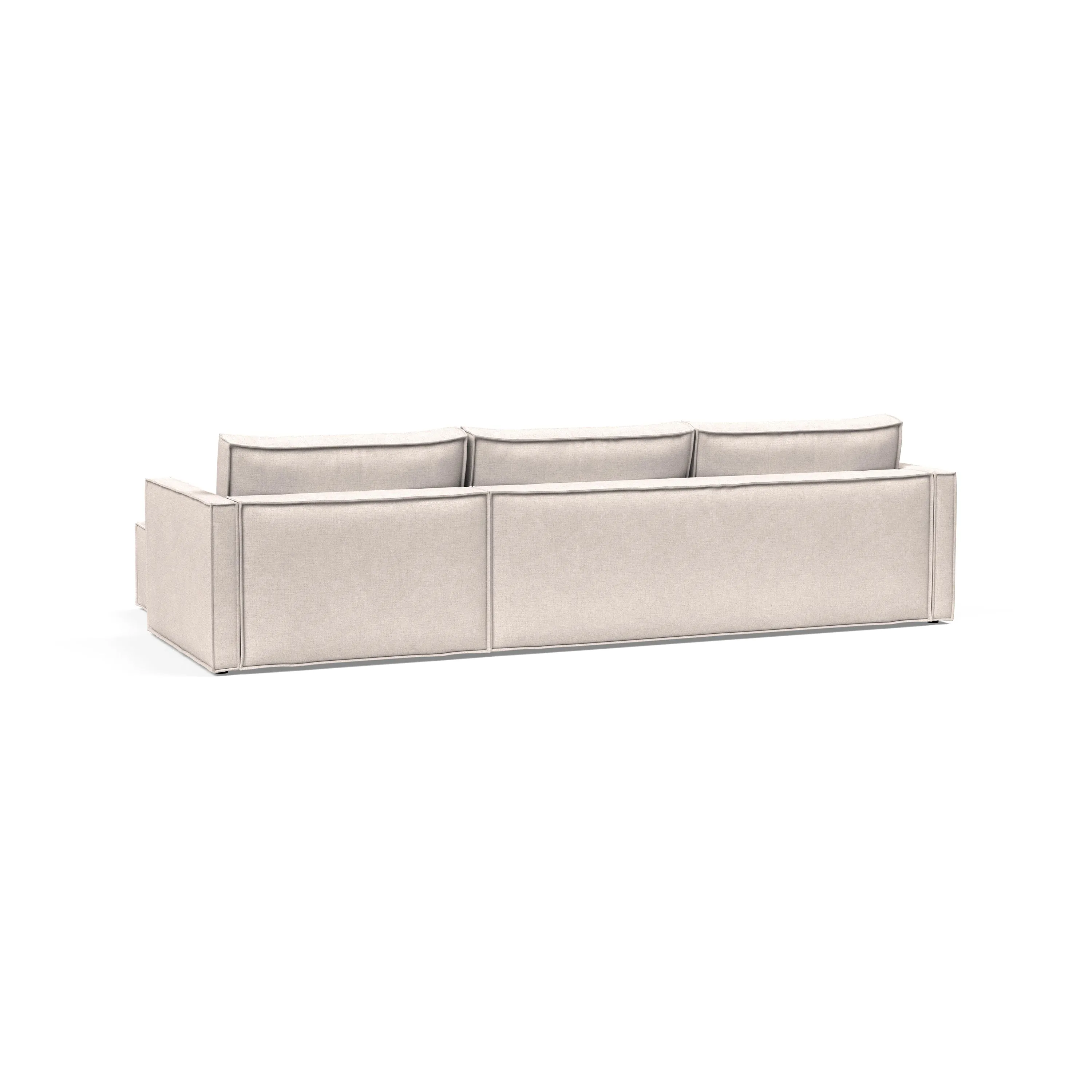 Newilla Slim Arms Sofa Bed with Chaise