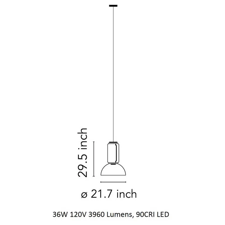 Noctambule Bowl Pendant Light