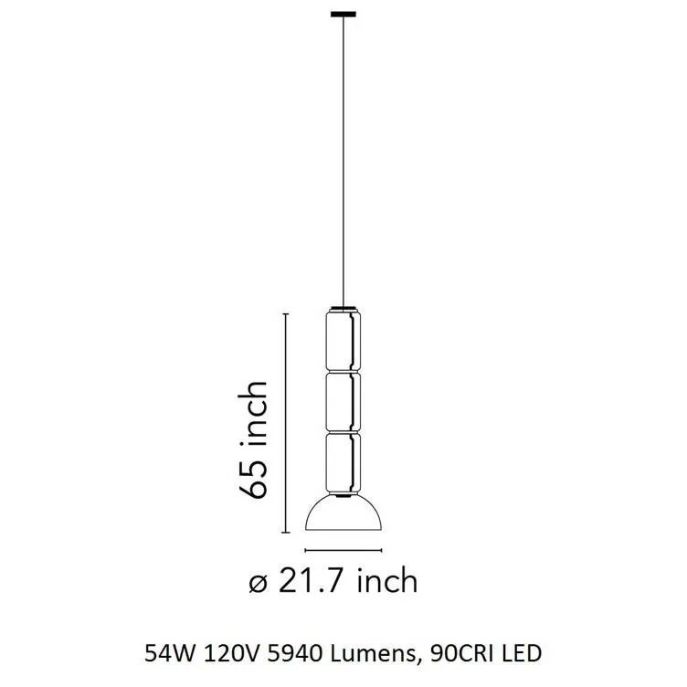 Noctambule Bowl Pendant Light