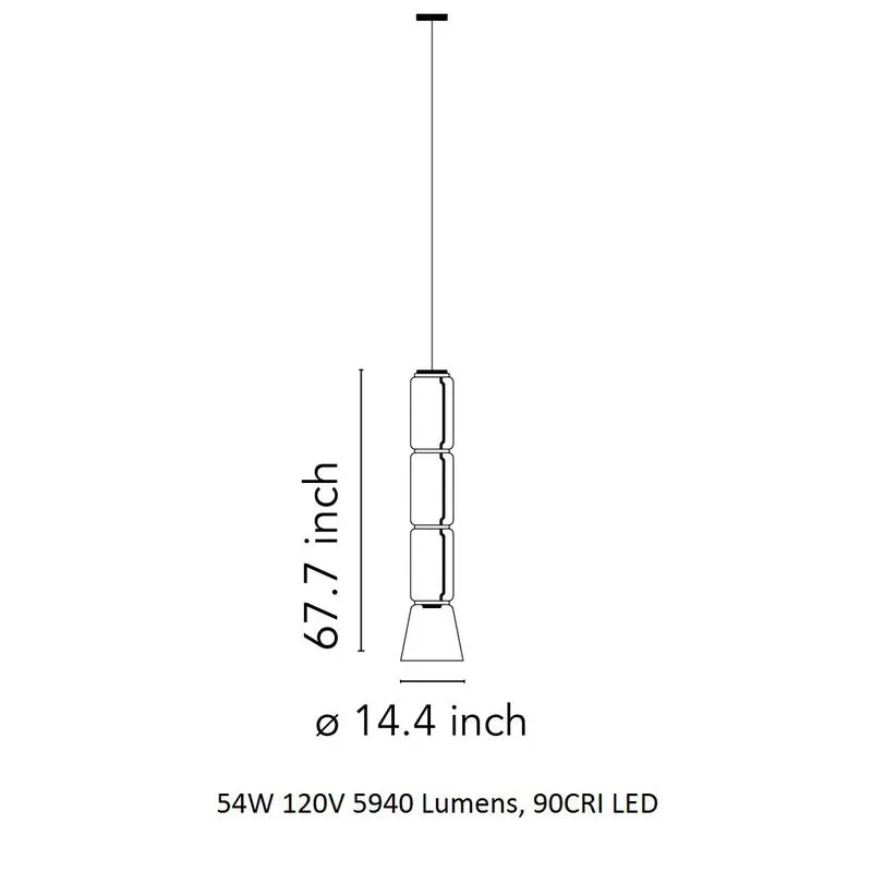 Noctambule Cone Pendant Light
