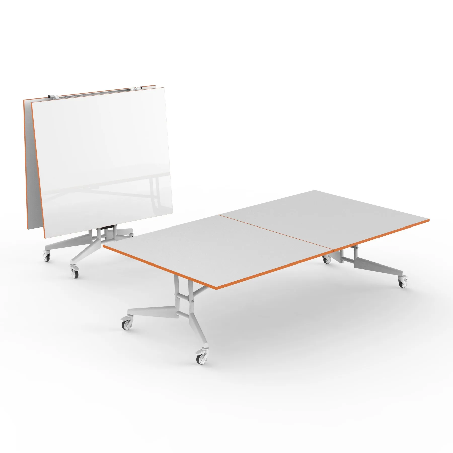 Nomad Sport 3-in-1 Folding Ping Pong Conference Table with Whiteboard