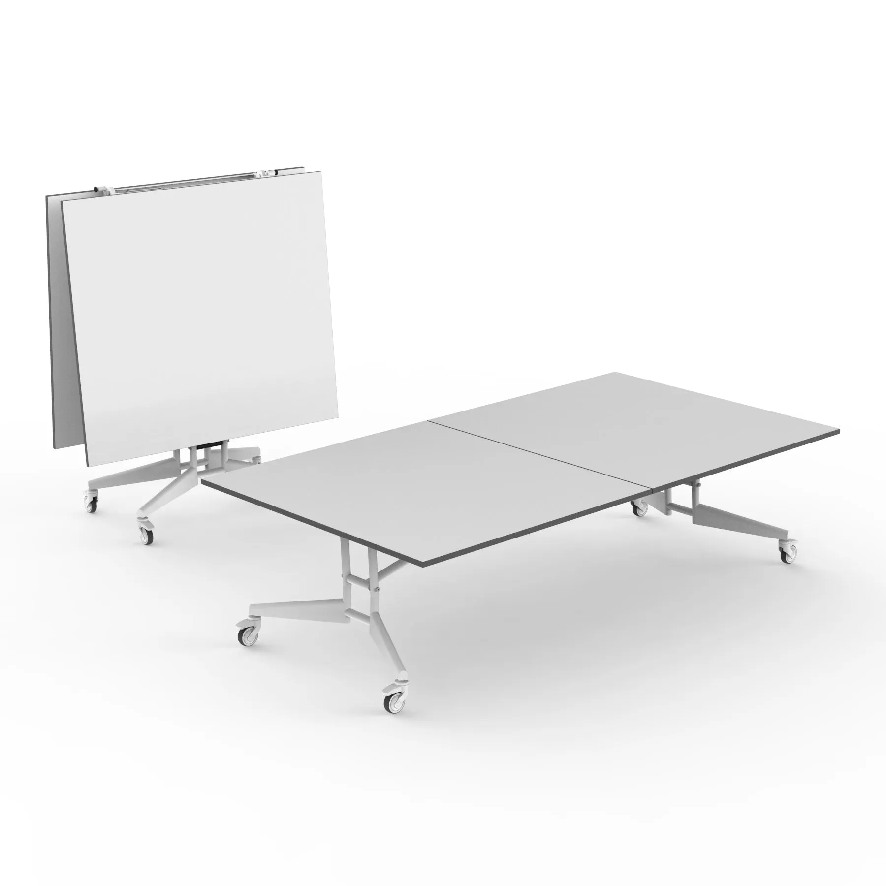 Nomad Sport 3-in-1 Folding Ping Pong Conference Table with Whiteboard