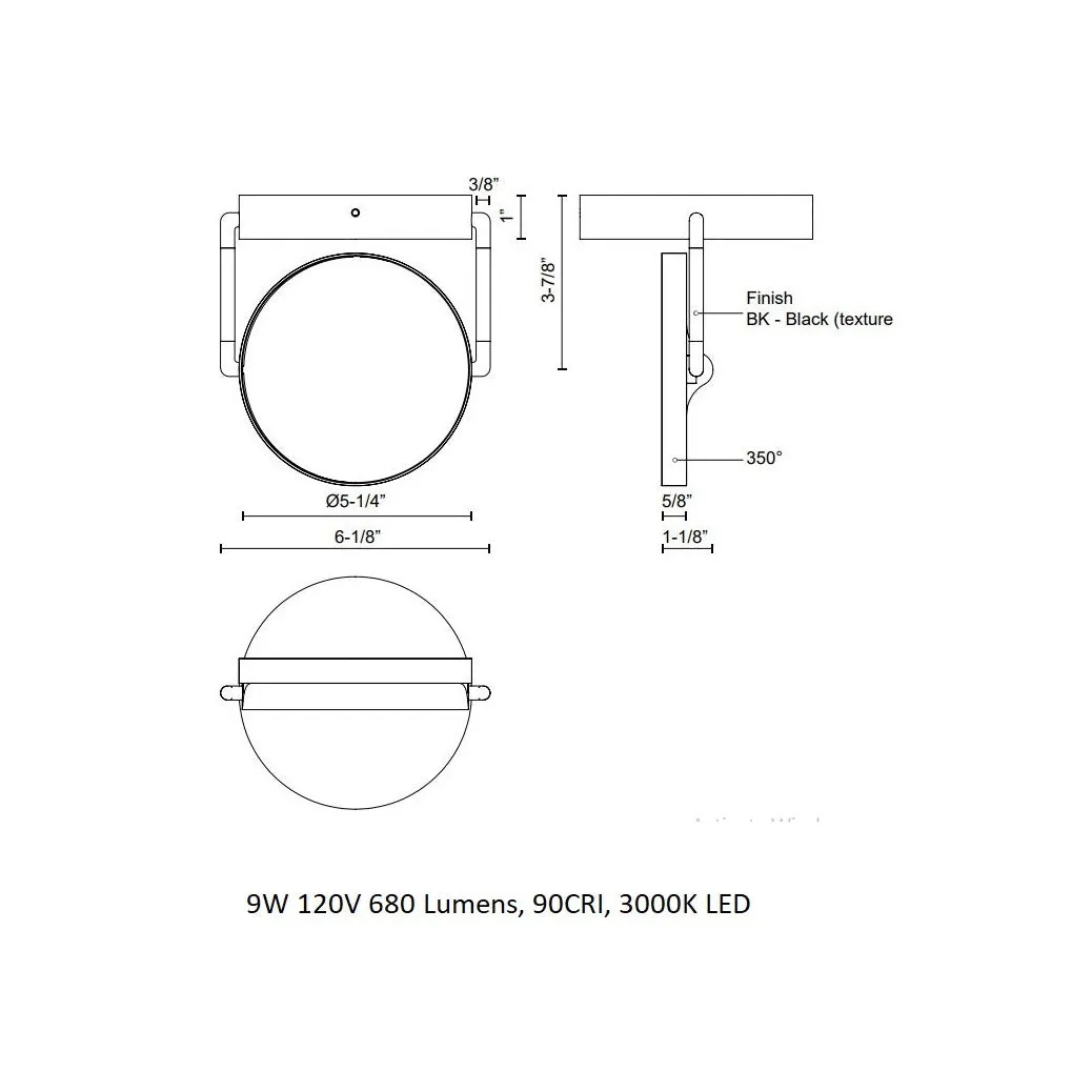 Novel Semi-Flush Mount