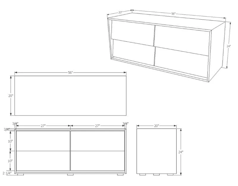 Oliver Short Dresser