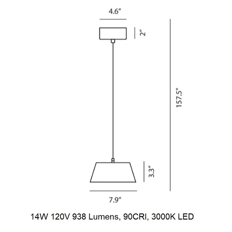 Olo XL Single Pendant Light