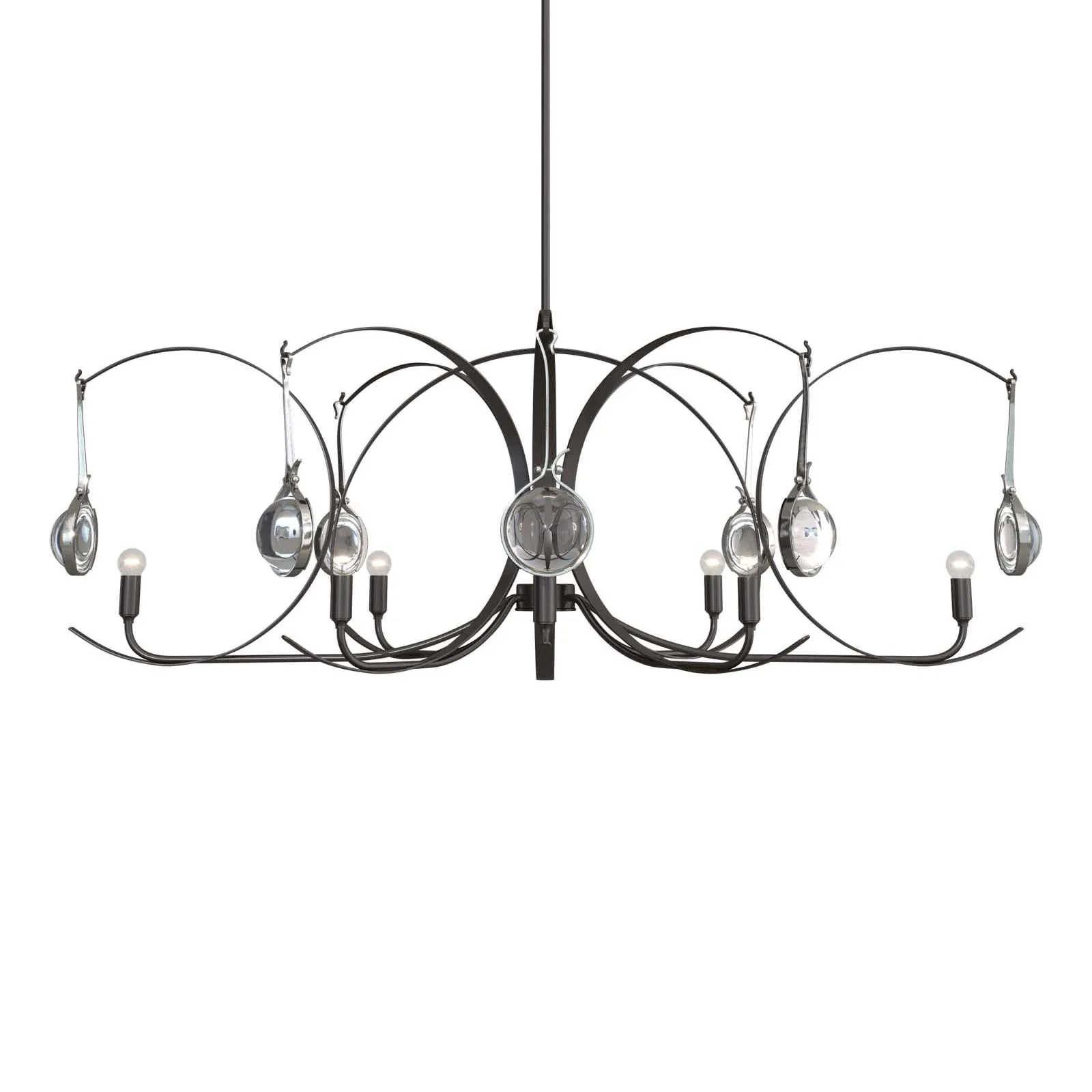 Optic Oval Pendant Light