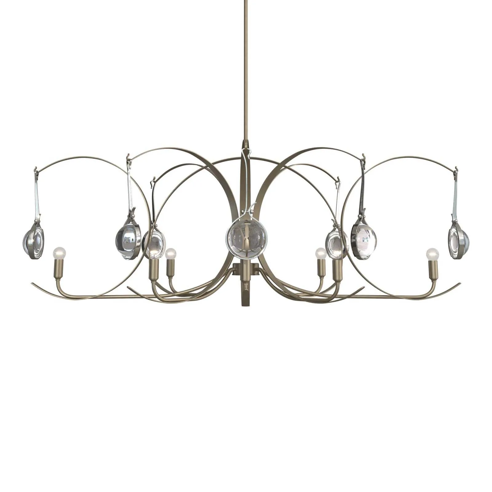 Optic Oval Pendant Light