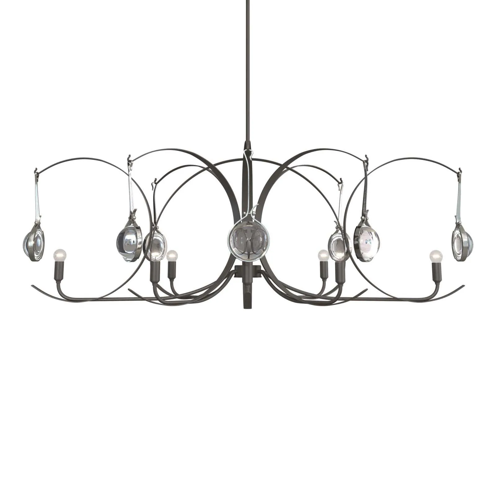 Optic Oval Pendant Light