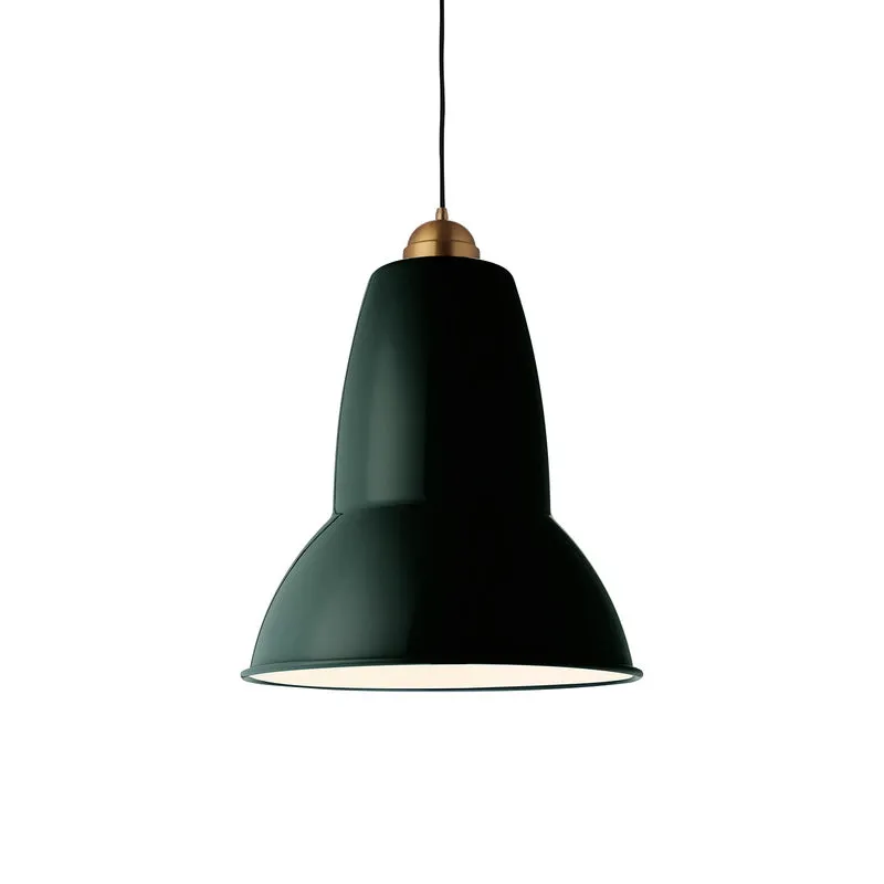 Original 1227 Giant Brass Pendant Light