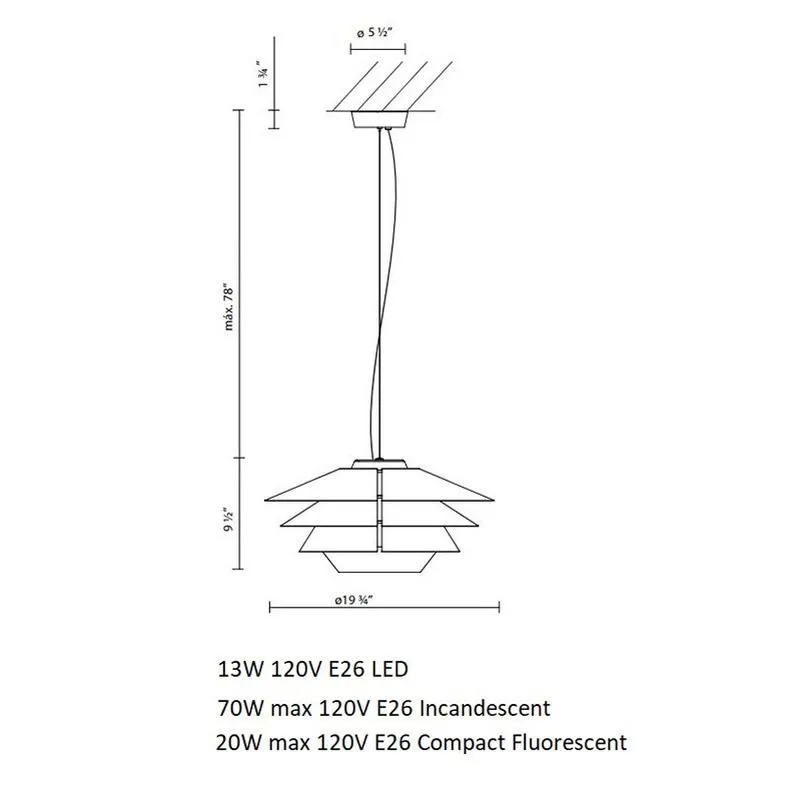 Overlay Pendant Light