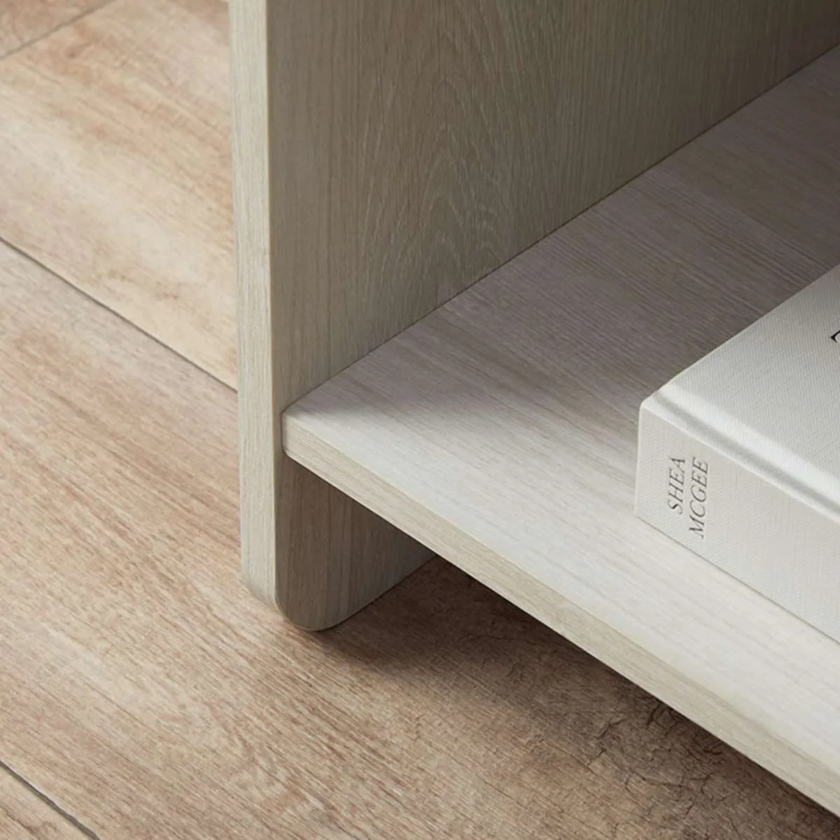 Owen Bedside Table - Cream Mocka