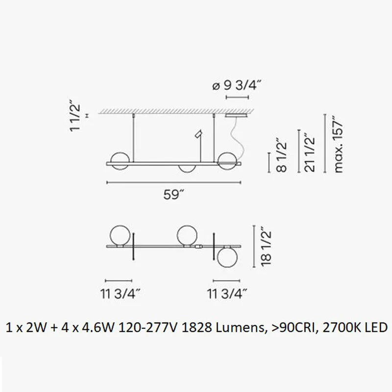 Palma Pendant Light