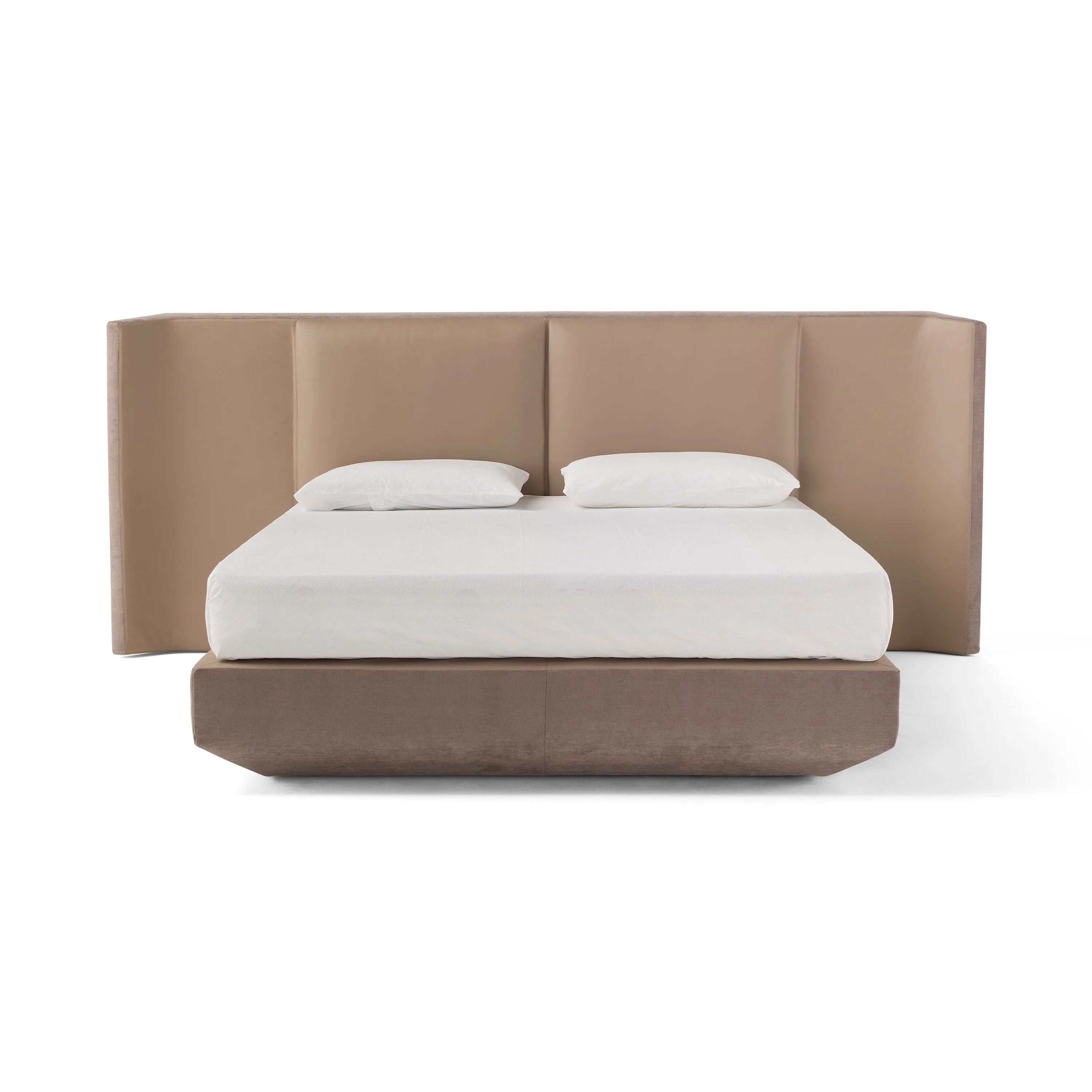 Panis Bed with Wide Headboard