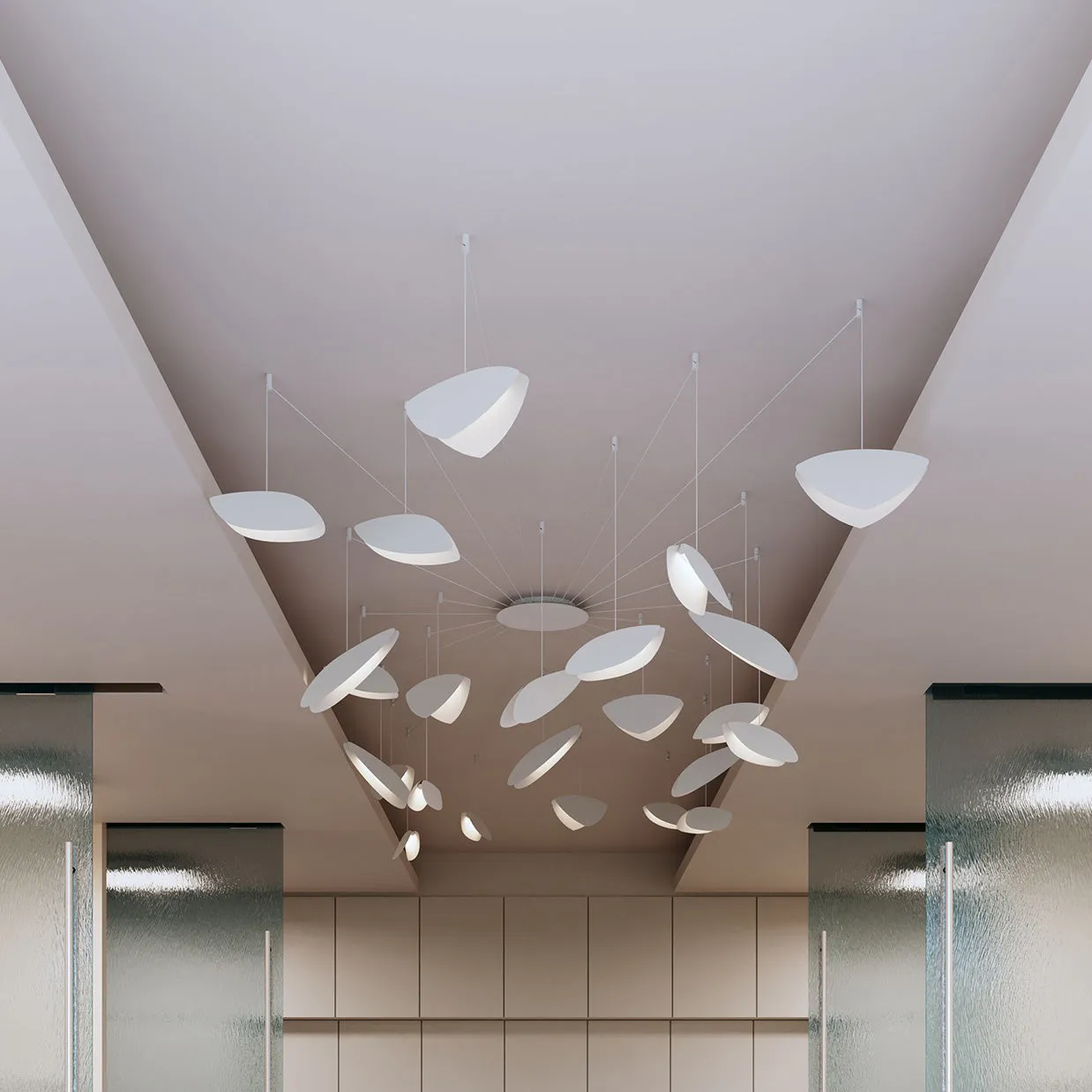 Papillons Swag LED Pendant Light