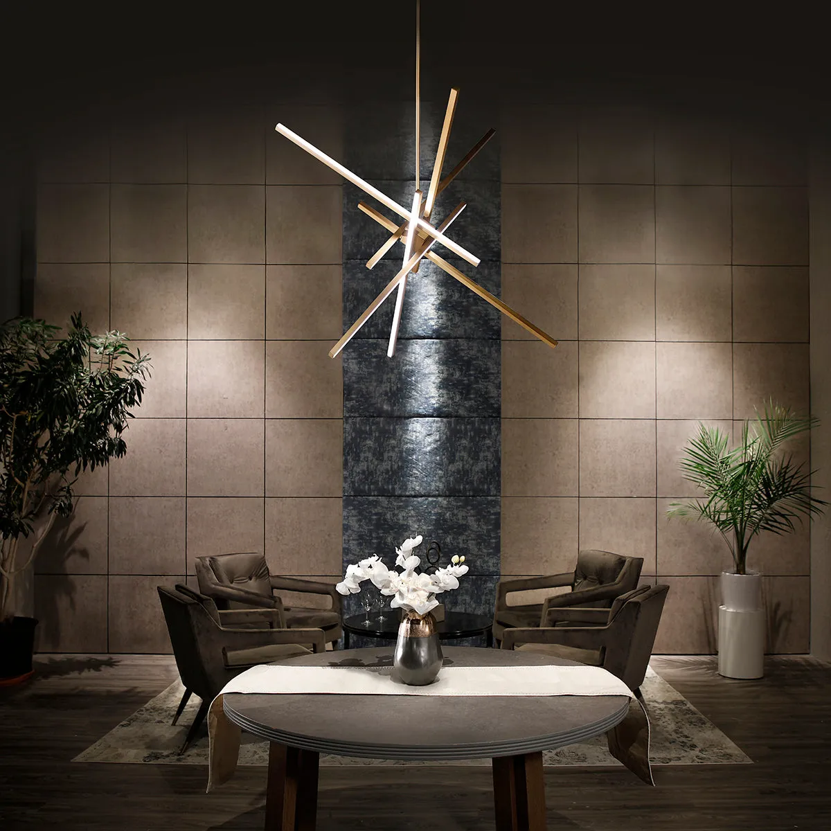 Parallax LED Pendant Light