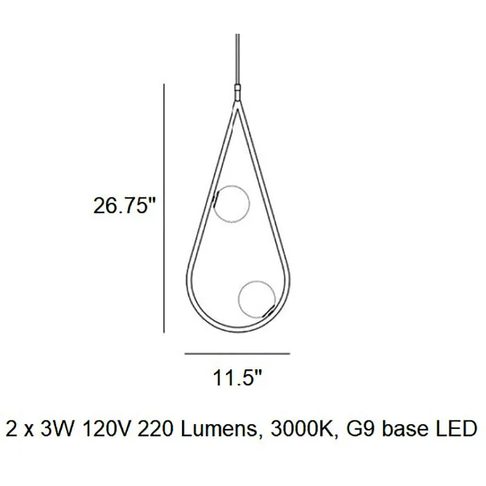 Pearls Pendant Light