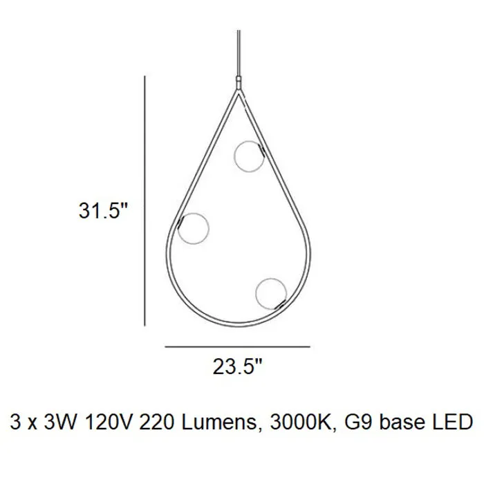 Pearls Pendant Light