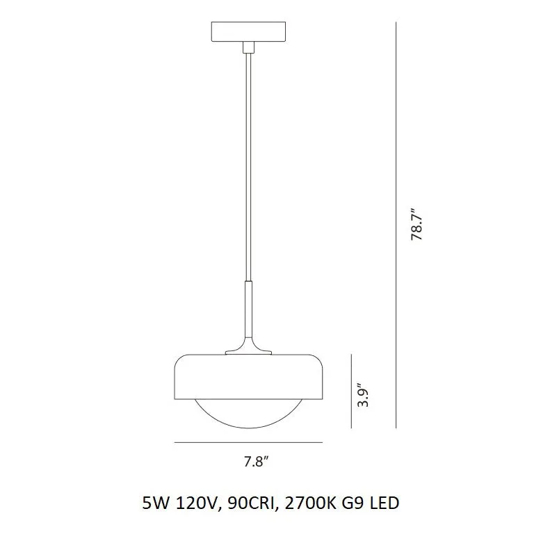 Pensee LED Pendant Light