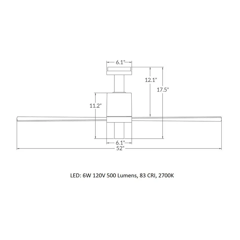 Pensi DC LED Ceiling Fan