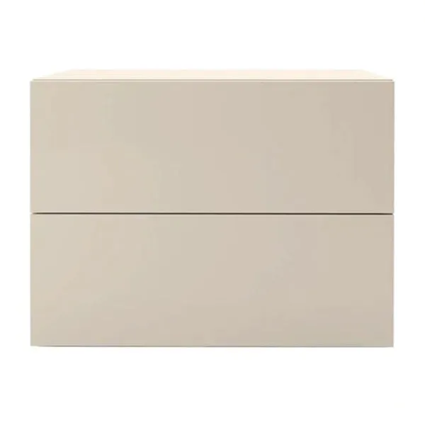 People 2-Drawer Nightstand