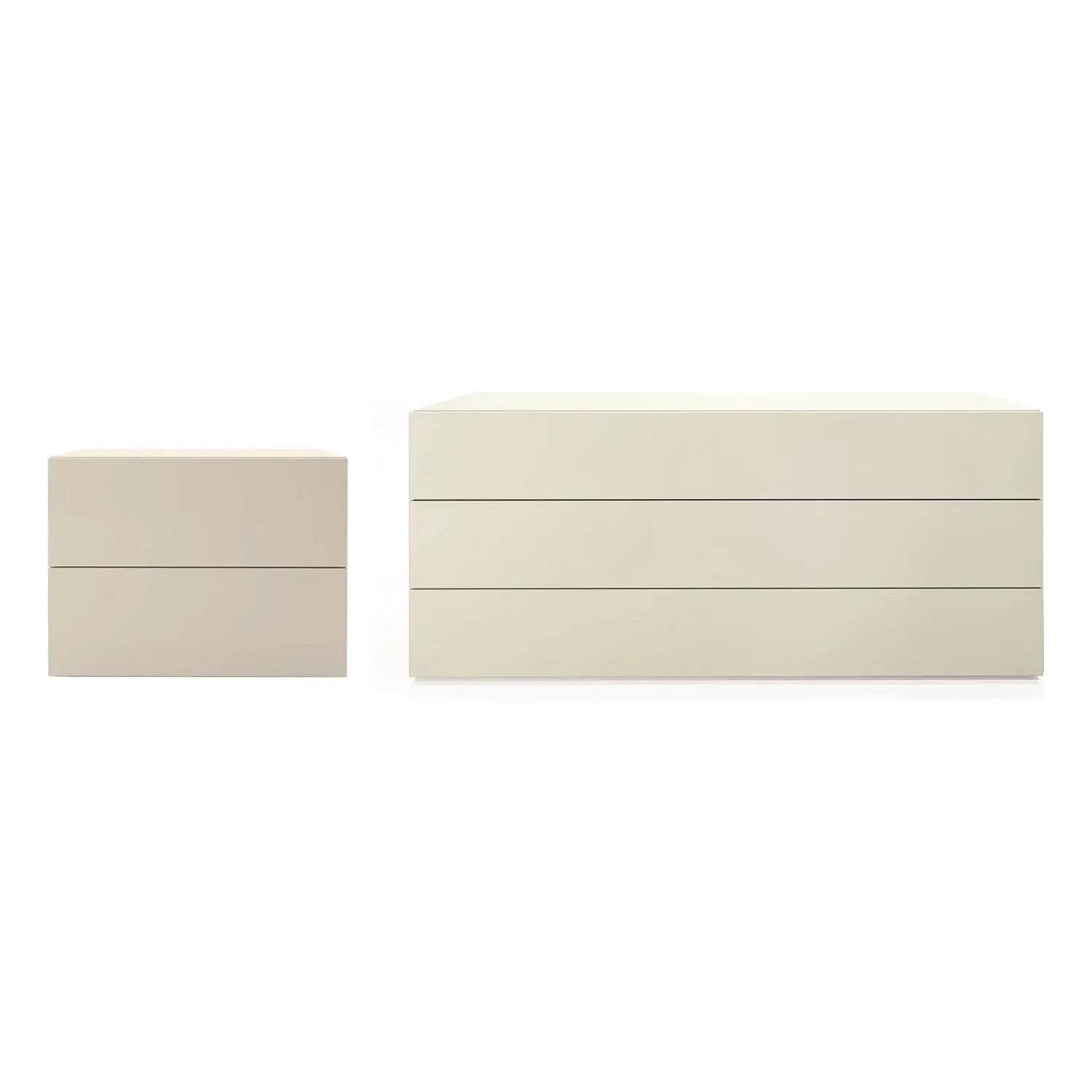 People 2-Drawer Nightstand