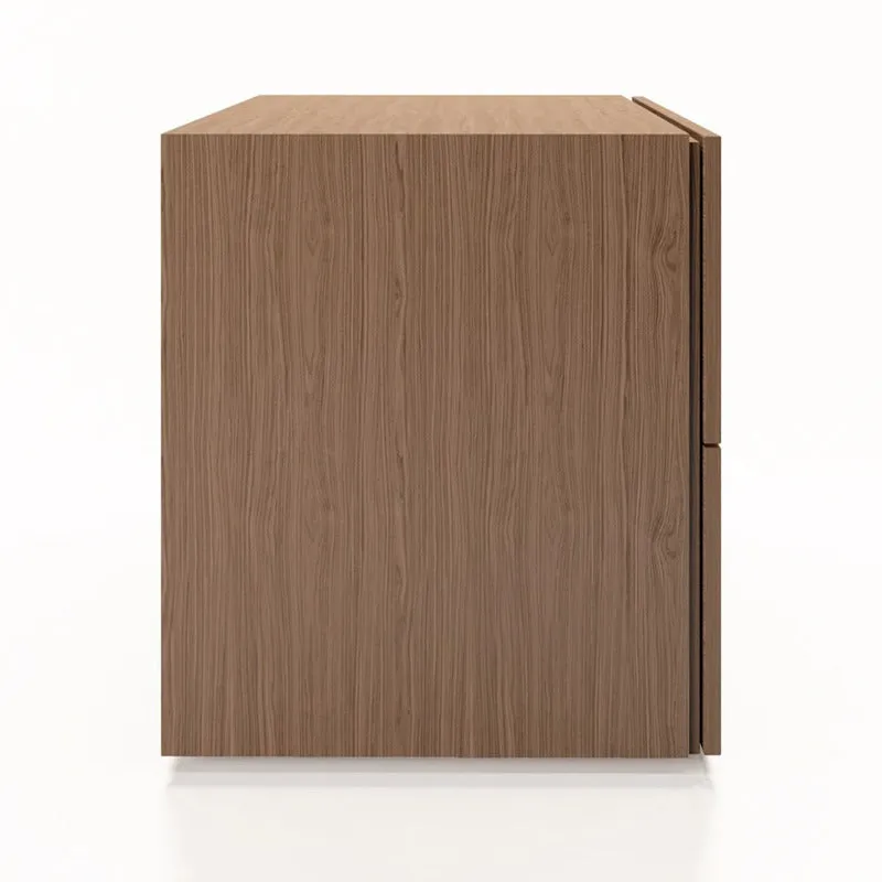 People 2-Drawer Nightstand