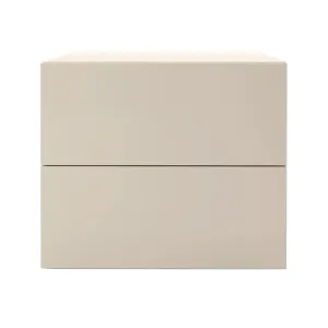 People 2-Drawer Nightstand