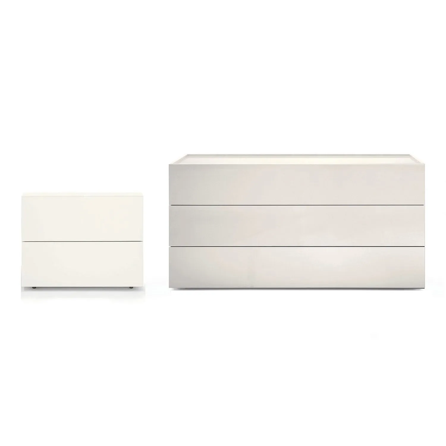People 2-Drawer Nightstand