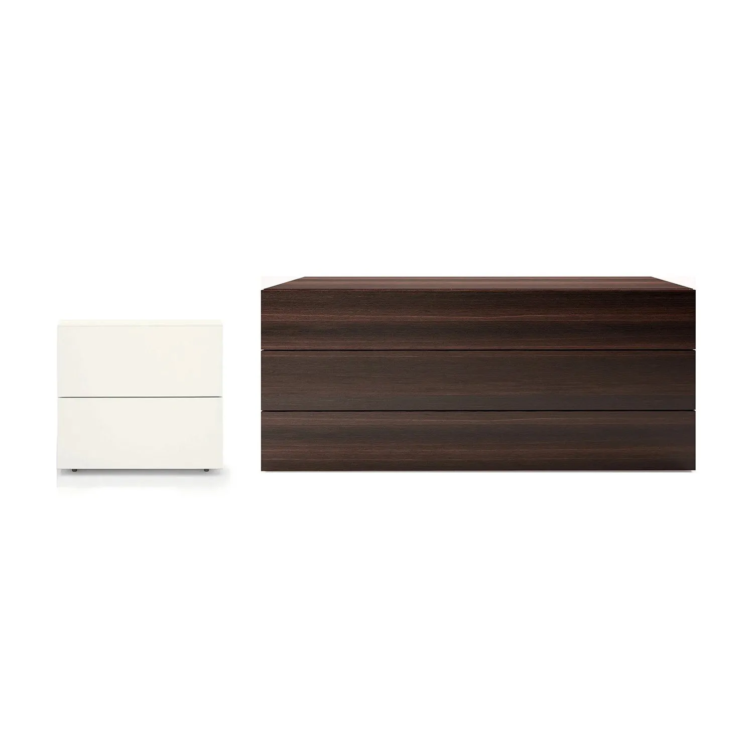 People 2-Drawer Nightstand
