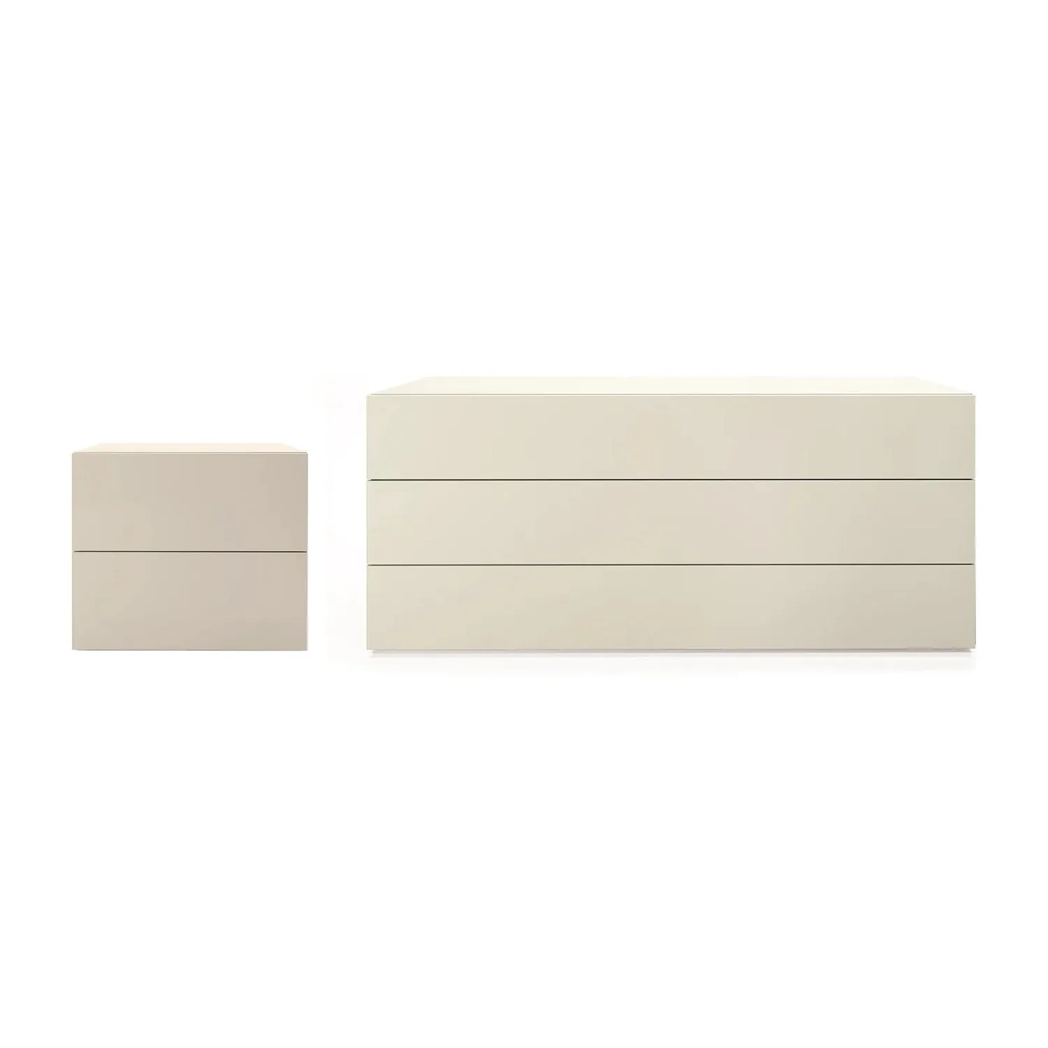 People 2-Drawer Nightstand