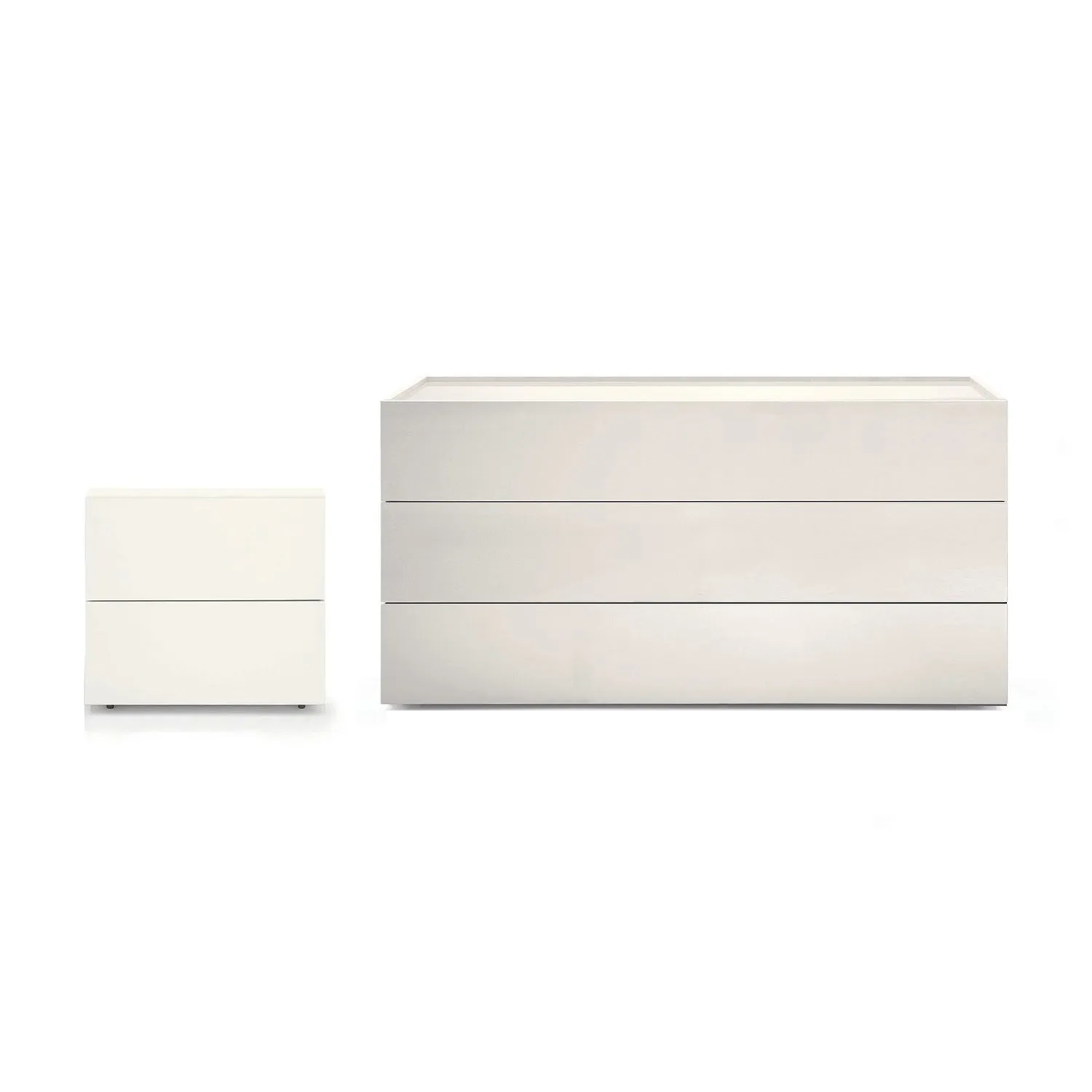 People 2-Drawer Nightstand