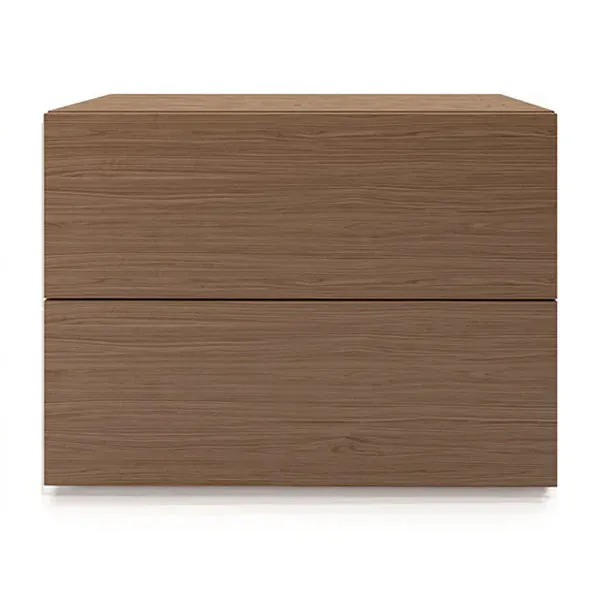 People 2-Drawer Nightstand