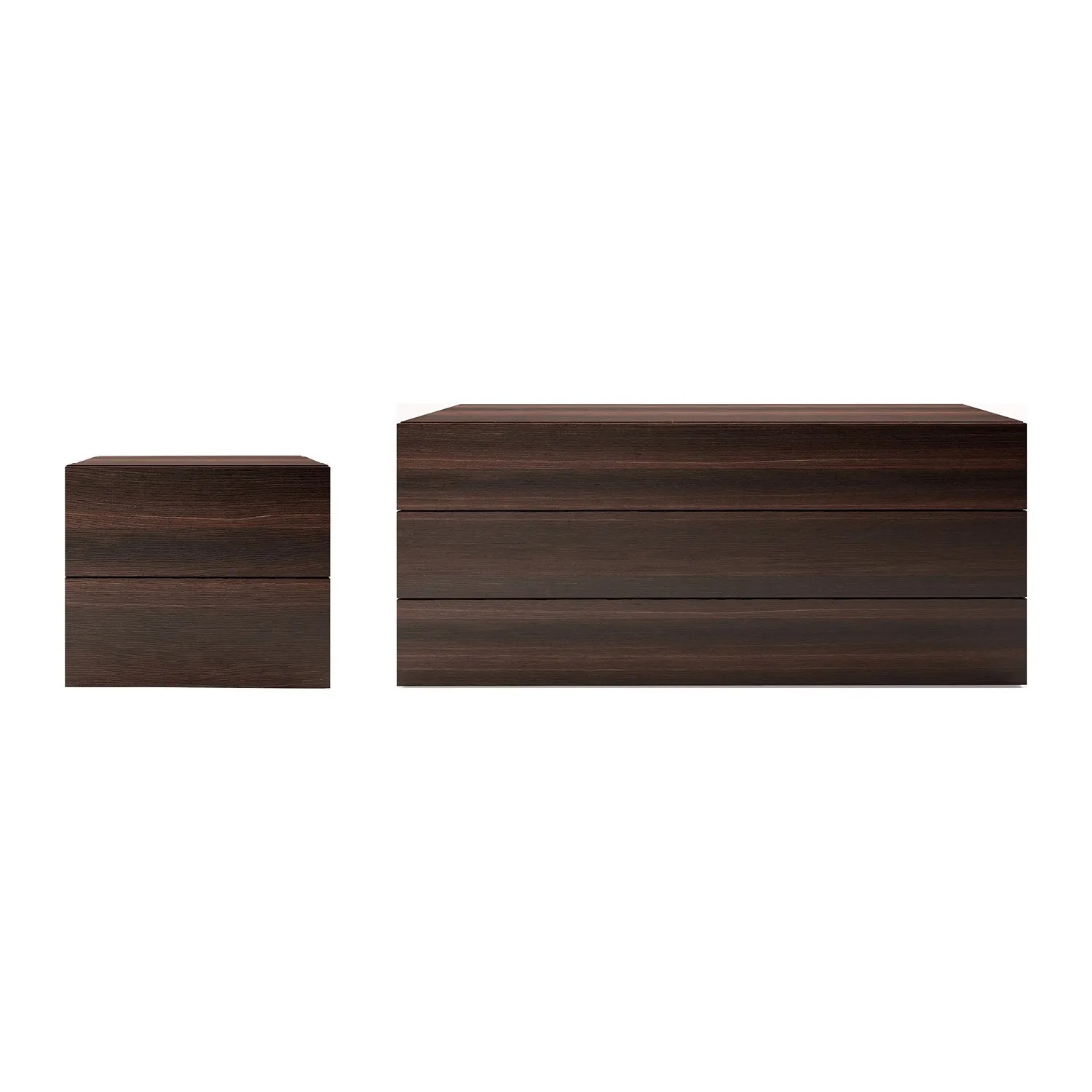 People 2-Drawer Nightstand