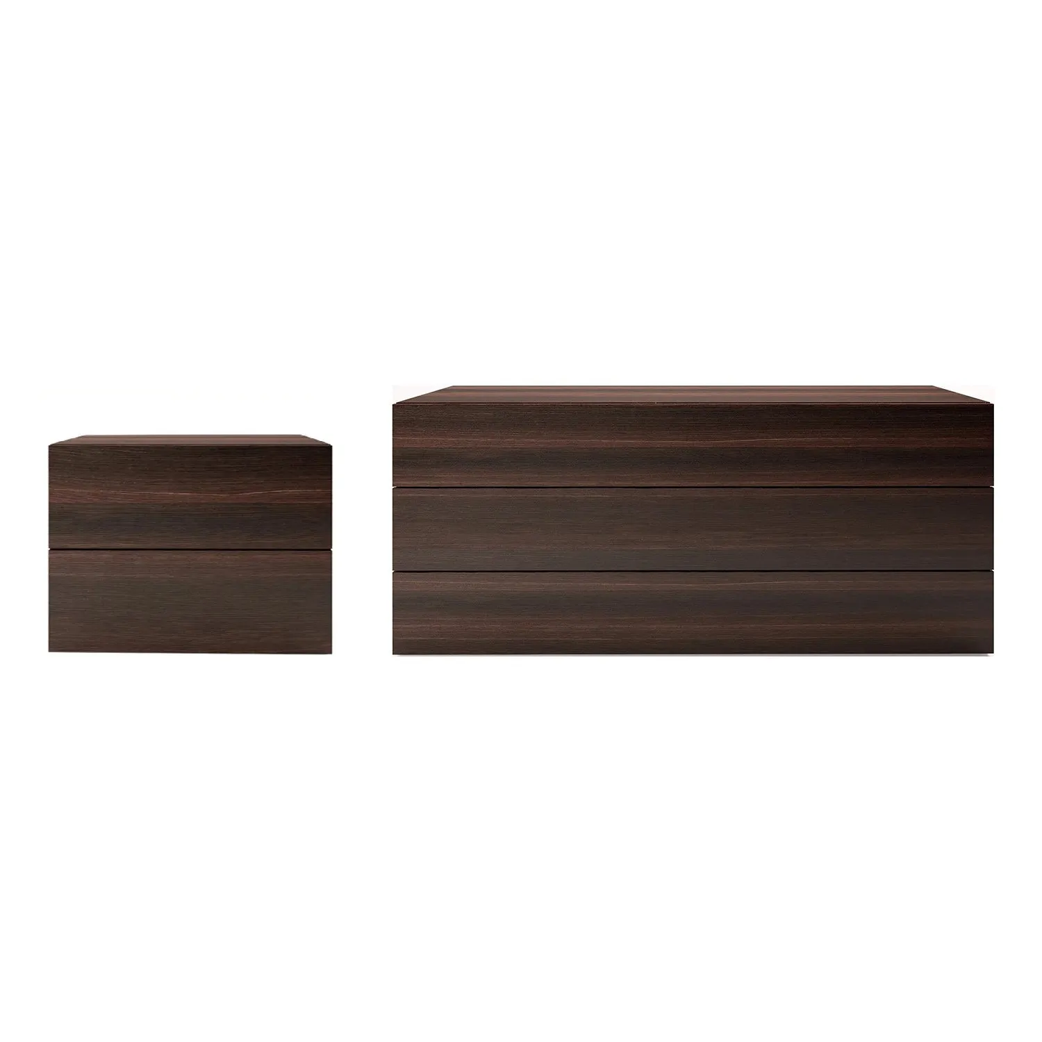 People 2-Drawer Nightstand