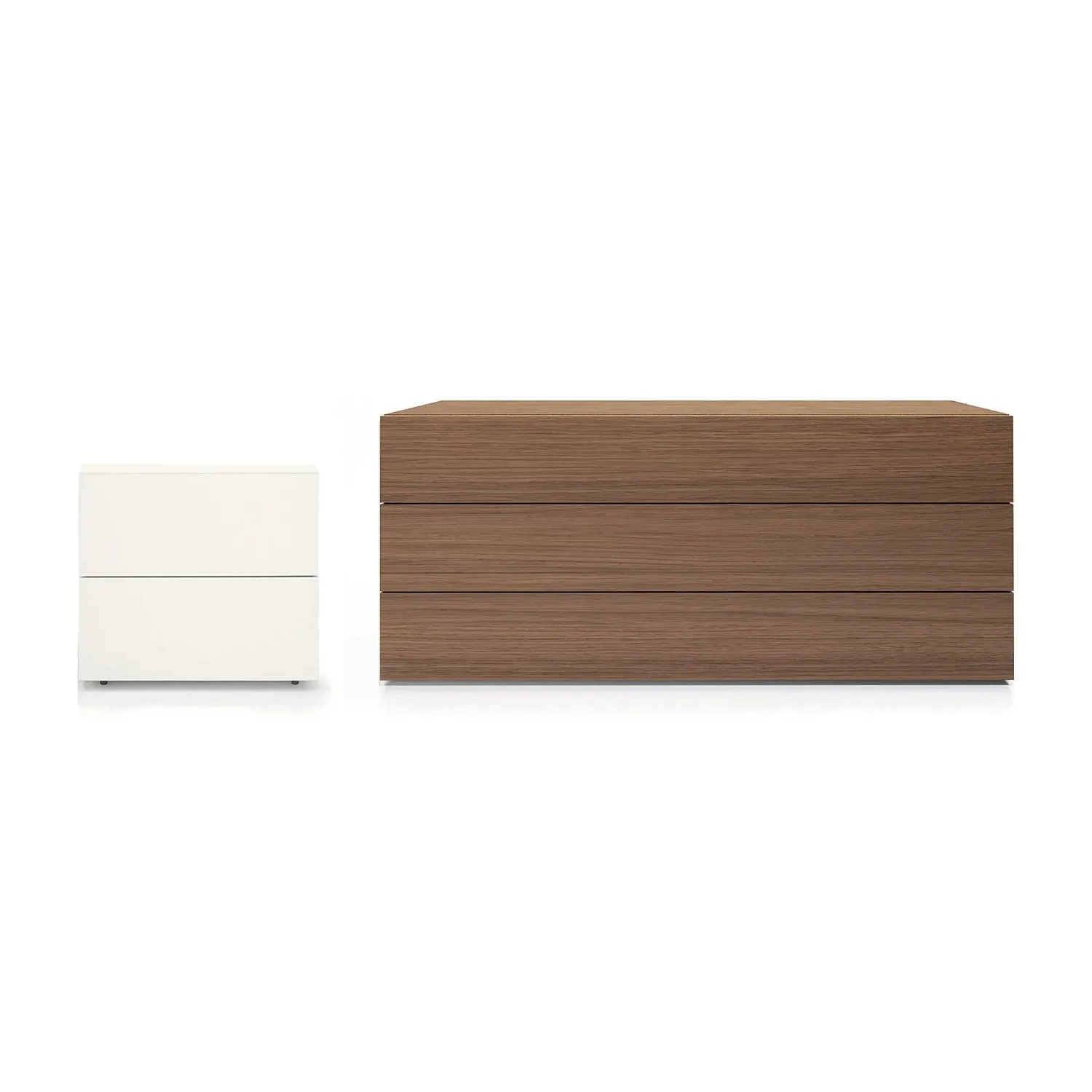 People 2-Drawer Nightstand