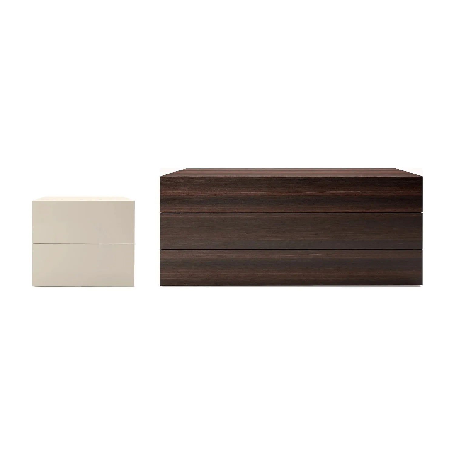 People 2-Drawer Nightstand