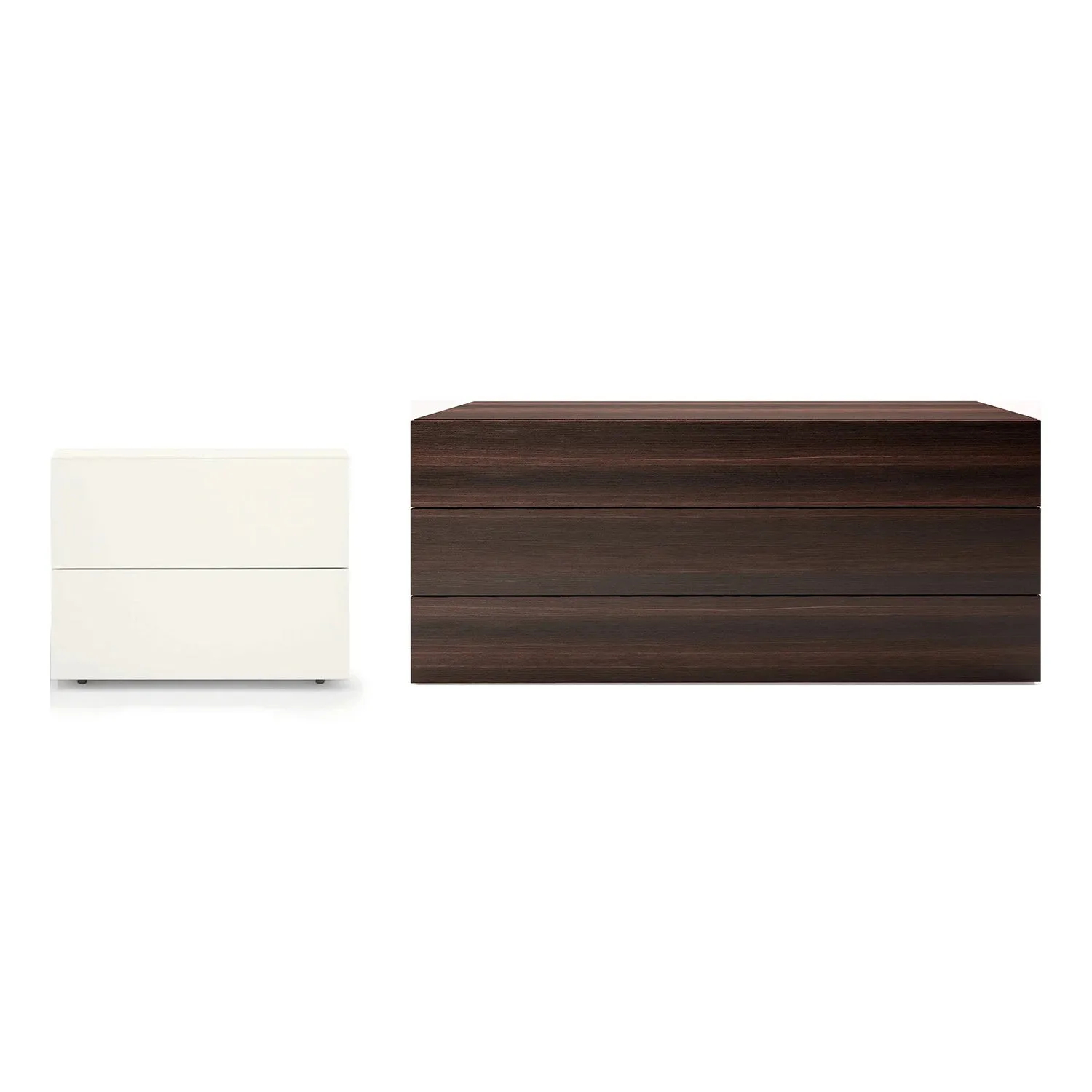 People 2-Drawer Nightstand
