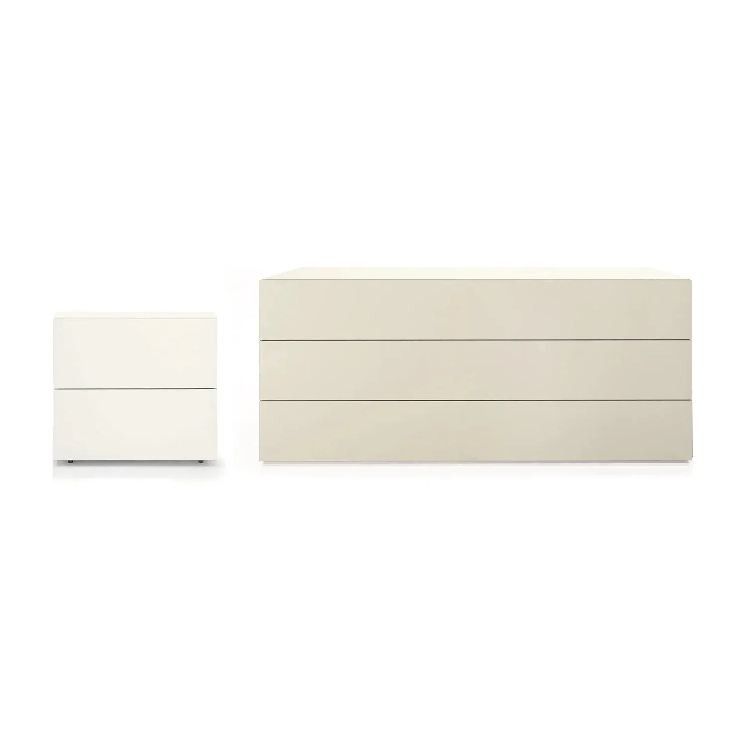 People 2-Drawer Nightstand