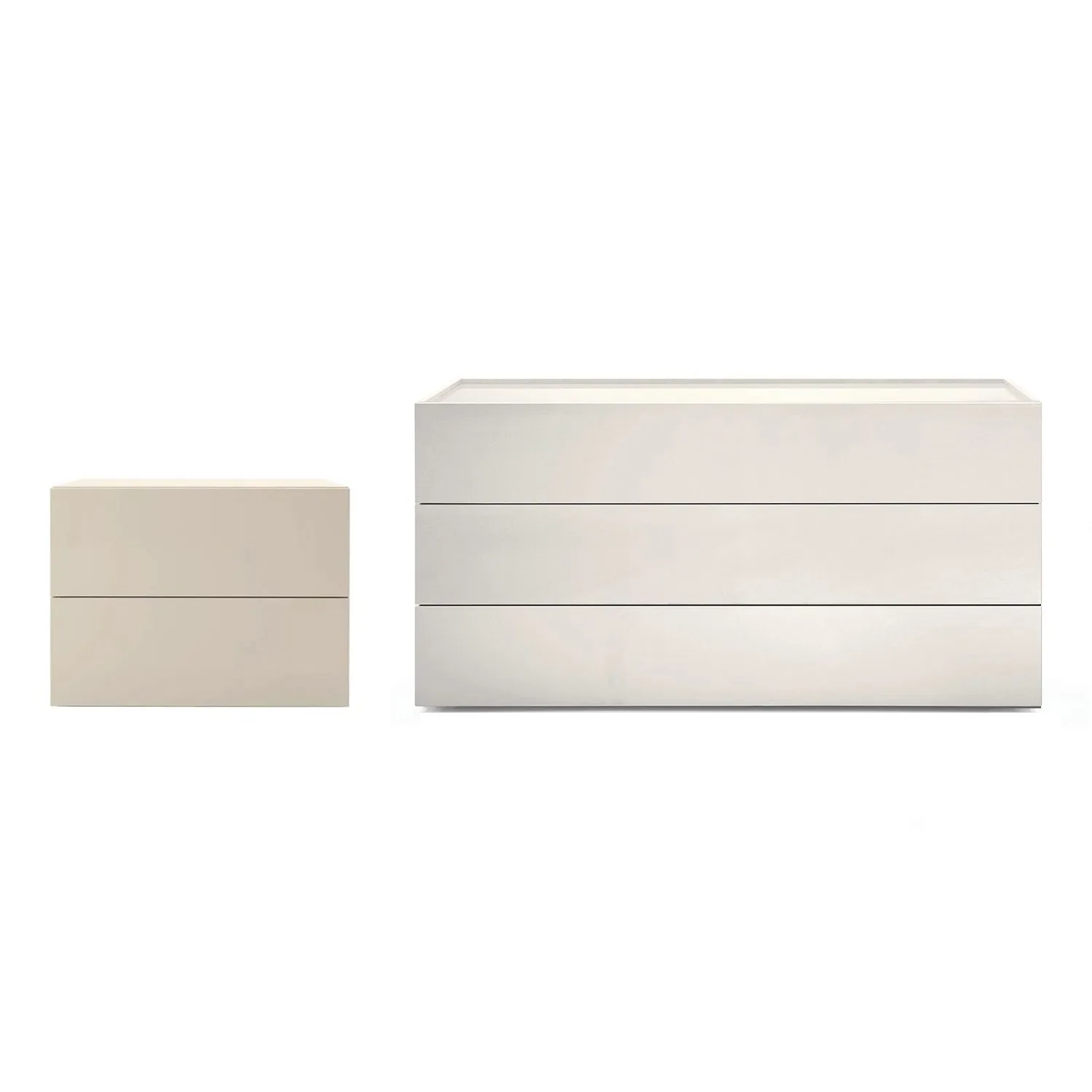 People 2-Drawer Nightstand