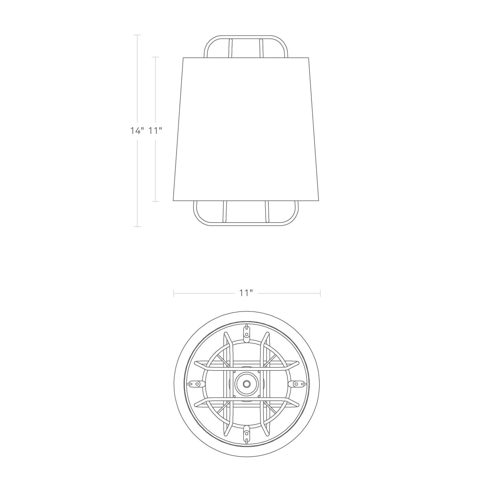 Perimeter Small Pendant Light